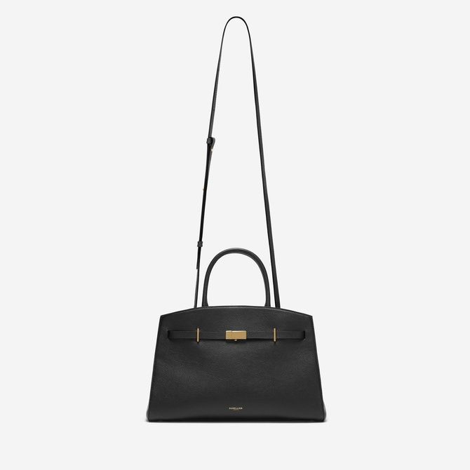 DeMellier The Midi Hudson Black Small Grain D111-SG-B1 &mdash; фото 8 з 22