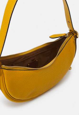 Yellow store gold handbag