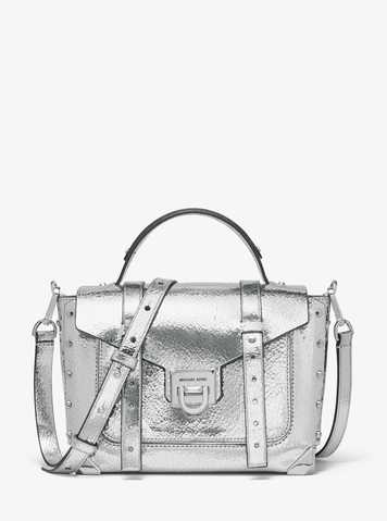 Michael Kors Carmen MD Satchel SET Grey – My Bag Obsession