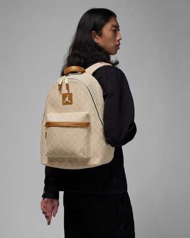 ᐉ Jordan Monogram Backpack Unisex 20L COCONUT MILK BG83475JOR