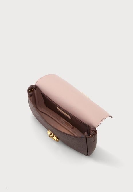 Coccinelle Lock Cross Body Bag Berry E5 U4K 52 01 01-R49 &mdash; фото 3 из 4