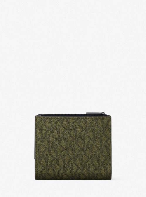 MICHAEL KORS Hudson Signature Logo Wallet PISTACHIO 39T5LHDE8J &mdash; фото 3 из 3