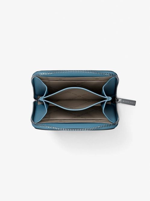 MICHAEL KORS Jet Set Travel Medium Saffiano Leather Wallet Denim 35H8STVZ5L &mdash; фото 2 из 3