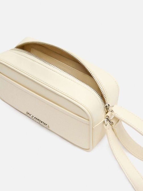 Jacquemus The Baneto &mdash; Leather camera bag Light Ivory BAM00429AC01C01115 &mdash; фото 7 из 7
