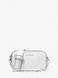 Jet Set Small Pebbled Leather Double-Zip Camera Bag OPTIC WHITE MICHAEL KORS — 1/4 Фото, Картинка BAG❤BAG Купить оригинал Украина, Киев, Житомир, Львов, Одесса ❤bag-bag.com.ua