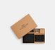 COACH Boxed 3-In-1 Wallet Gift Set In Signature Canvas Gunmetal / Charcoal / Black CW344 &mdash; фото 1 из 2