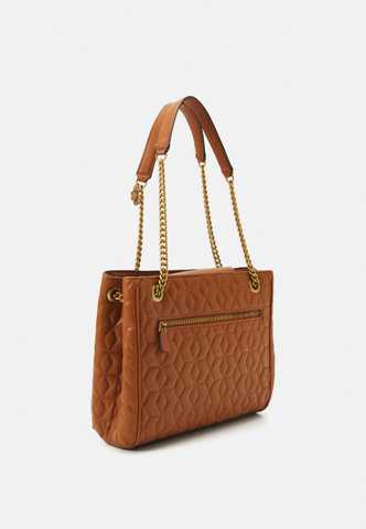 GUESS® ᐉ ELENIA GIRLFRIEND CARRYALL - Handbag 【Cognac】 Цена 7