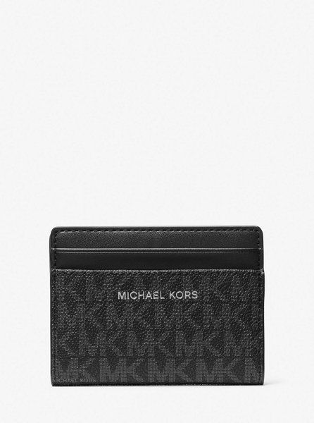 MICHAEL KORS Cooper Signature Logo Bi-Fold Wallet BLACK 36S5LCOF1B &mdash; фото 1 з 3