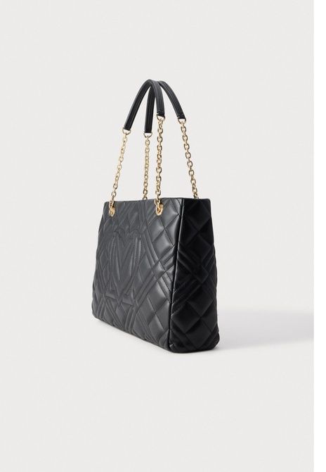MOSCHINO Quilted Bag Handbag BLACK JC4145PP1P262JPLA0-000 &mdash; фото 8 из 10