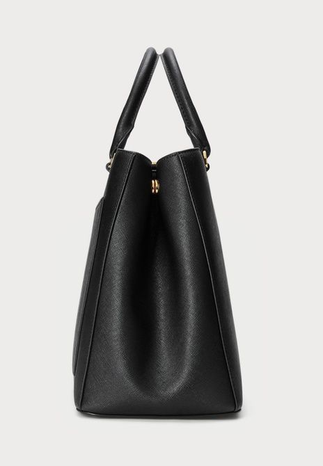 RALPH LAUREN HANNA SATCHEL LARGE - Handbag BLACK 431898556-005 &mdash; фото 5 из 16