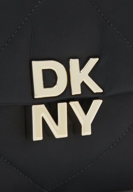 HOOK CROSSBODY - Crossbody Bag Black / Gold-coloured DKNY — Фото, Картинка BAG❤BAG Купить оригинал Украина, Киев, Житомир, Львов, Одесса ❤bag-bag.com.ua