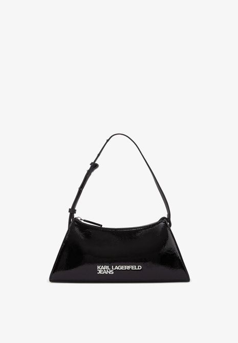 KARL LAGERFELD Geo Shiny Handbag Black BLACK A4W30172 &mdash; фото 2 з 5