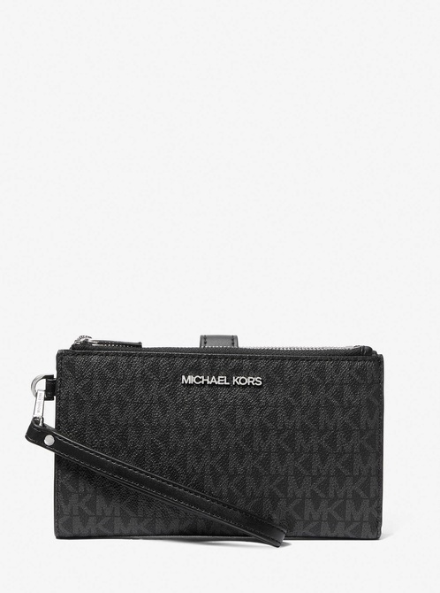 Adele Logo Smartphone Wallet BLACK MICHAEL KORS — Фото, Картинка BAG❤BAG Купить оригинал Украина, Киев, Житомир, Львов, Одесса ❤bag-bag.com.ua