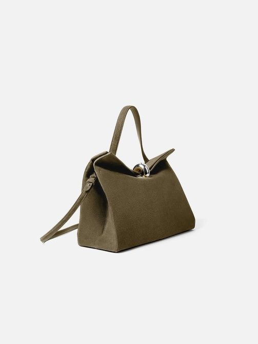 Jacquemus The Val&eacute;rie &mdash; Folded bag Khaki BAW00439AC09A04560 &mdash; фото 4 з 7