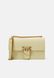 LOVE ONE CLASSIC - Crossbody Bag Yellow Pinko — 2/5 Фото, Картинка BAG❤BAG Купить оригинал Украина, Киев, Житомир, Львов, Одесса ❤bag-bag.com.ua