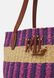 HARTLEY TOTE MEDIUM - Handbag Natural / Purple RALPH LAUREN — 5/11 Фото, Картинка BAG❤BAG Купить оригинал Украина, Киев, Житомир, Львов, Одесса ❤bag-bag.com.ua