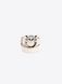Pinko PINKO Galleria 3cm shiny croc-print belt with Love Birds buckle GOLD 102671A1T8K26L &mdash; фото 5 з 5