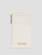 Faux-Leather Zip Card Holder WHITE GUESS — 1/2 Фото, Картинка BAG❤BAG Купить оригинал Украина, Киев, Житомир, Львов, Одесса ❤bag-bag.com.ua