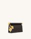 JW PEI Holly Metal Pendant Embellished Clutch DARK BROWN BG116060JWP &mdash; фото 6 из 8