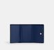 COACH Card Holder Wallet In Signature Canvas Gold / Tan / Deep Blue CZ034 &mdash; фото 4 из 5