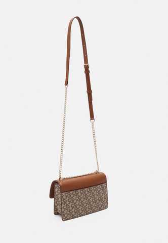 DKNY Bryant Flap Crossbody Bag Chino/crml