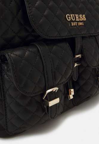 GUESS® ᐉ ADAM FLAP BACKPACK - Backpack 【BLACK】 Цена 6 523 грн