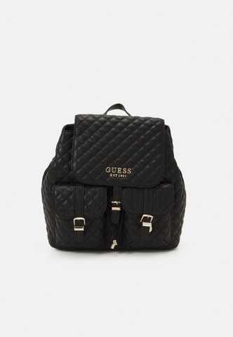 GUESS® ᐉ ADAM FLAP BACKPACK - Backpack 【BLACK】 Цена 6 523 грн