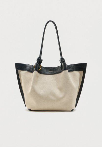 Coccinelle Finn Tote Bag Natural/Noir Natural noir E1 U06 11 01 01-846 &mdash; фото 1 из 4