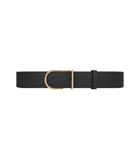 Umi Belt Textured Black Polene — Фото, Картинка BAG❤BAG Придбати оригінал Україна, Київ, Житомир, Львів, Одеса ❤bag-bag.com.ua