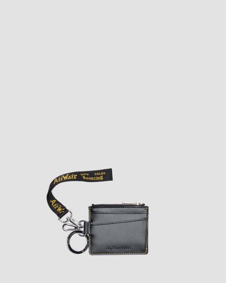 Dr. Martens Cardholder Kiev Leather Keyring BLACK KIEV 41429001 &mdash; фото 1 з 7