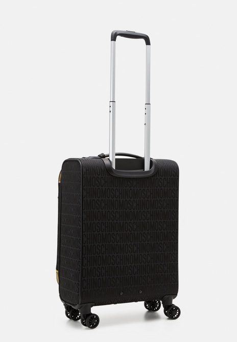 UNISEX - Wheeled suitcase - black BLACK MOSCHINO — Фото, Картинка BAG❤BAG Купить оригинал Украина, Киев, Житомир, Львов, Одесса ❤bag-bag.com.ua
