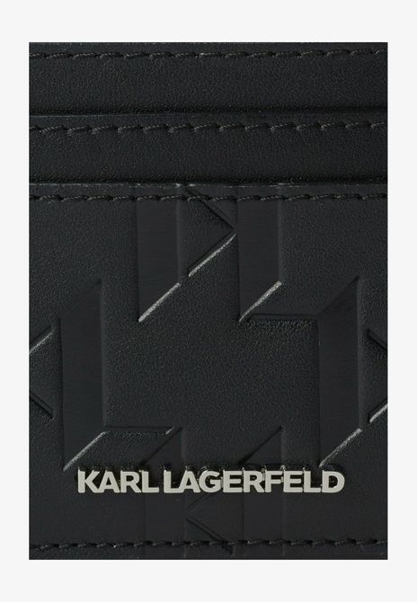 KARL LAGERFELD KLOOM LEA CH - Wallet BLACK 235M3204-A999 &mdash; фото 4 из 5