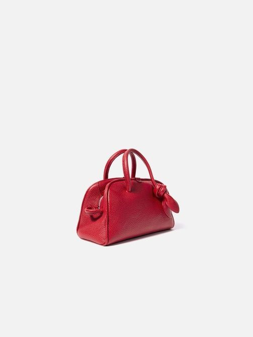 Jacquemus The small Turismo &mdash; Small soft bowling bag RED 251BA416-3216-470 &mdash; фото 2 з 7
