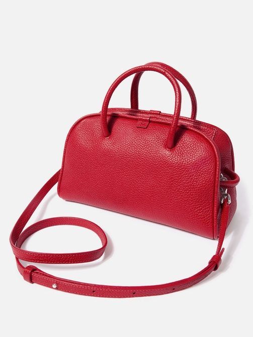 Jacquemus The small Turismo &mdash; Small soft bowling bag RED 251BA416-3216-470 &mdash; фото 3 з 7