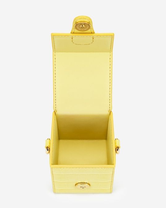 JW PEI Square Mini Box Light Yellow Croc BG61082JWP &mdash; фото 4 з 8