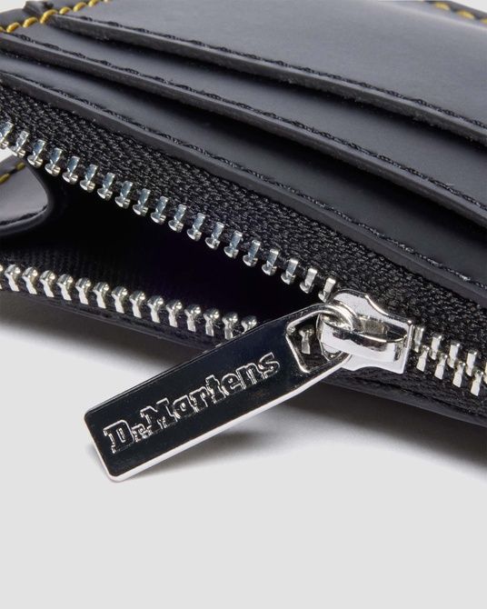 Dr. Martens Cardholder Kiev Leather Keyring BLACK KIEV 41429001 &mdash; фото 3 з 7