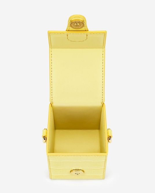 JW PEI Square Mini Box Light Yellow Croc BG61082JWP &mdash; фото 8 з 8