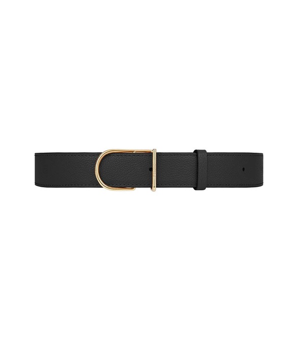 Umi Belt Textured Black Polene — Фото, Картинка BAG❤BAG Купить оригинал Украина, Киев, Житомир, Львов, Одесса ❤bag-bag.com.ua