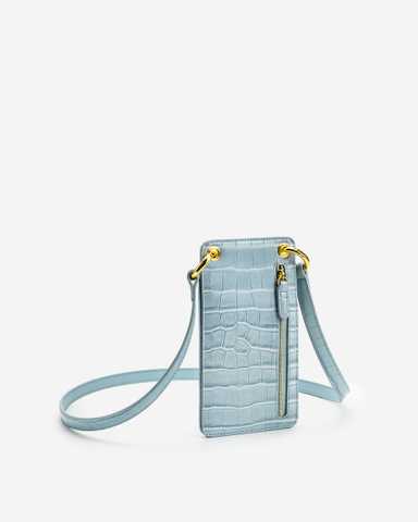 JW PEI® ᐉ Quinn Phone Bag 【Ice Croc】 Цена 3 273 грн — Под заказ