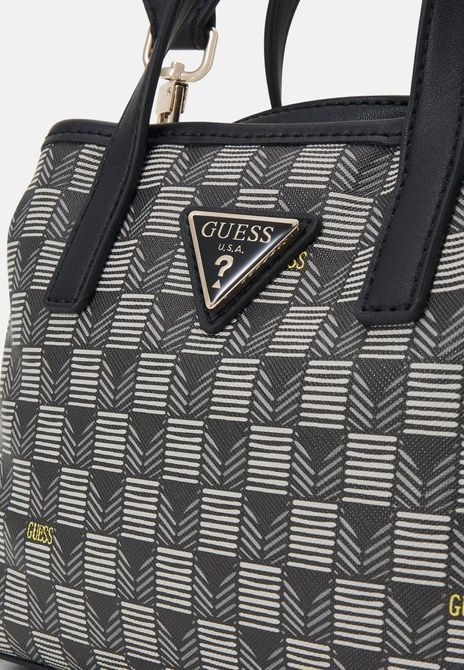 GUESS Wave Mini Tote Set Handbag Mehrfarbig / Schwarz HWJT9344750 &mdash; фото 9 из 9