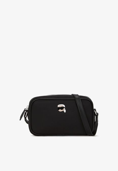 KARL LAGERFELD Ikon Slim Camera Bag Crossbody Bag Black BLACK A3W30128 &mdash; фото 2 из 6