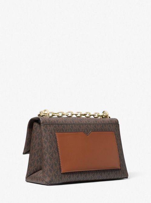 MICHAEL KORS Cece Medium Logo Shoulder Bag BROWN 35F2G0EF8B &mdash; фото 3 з 4