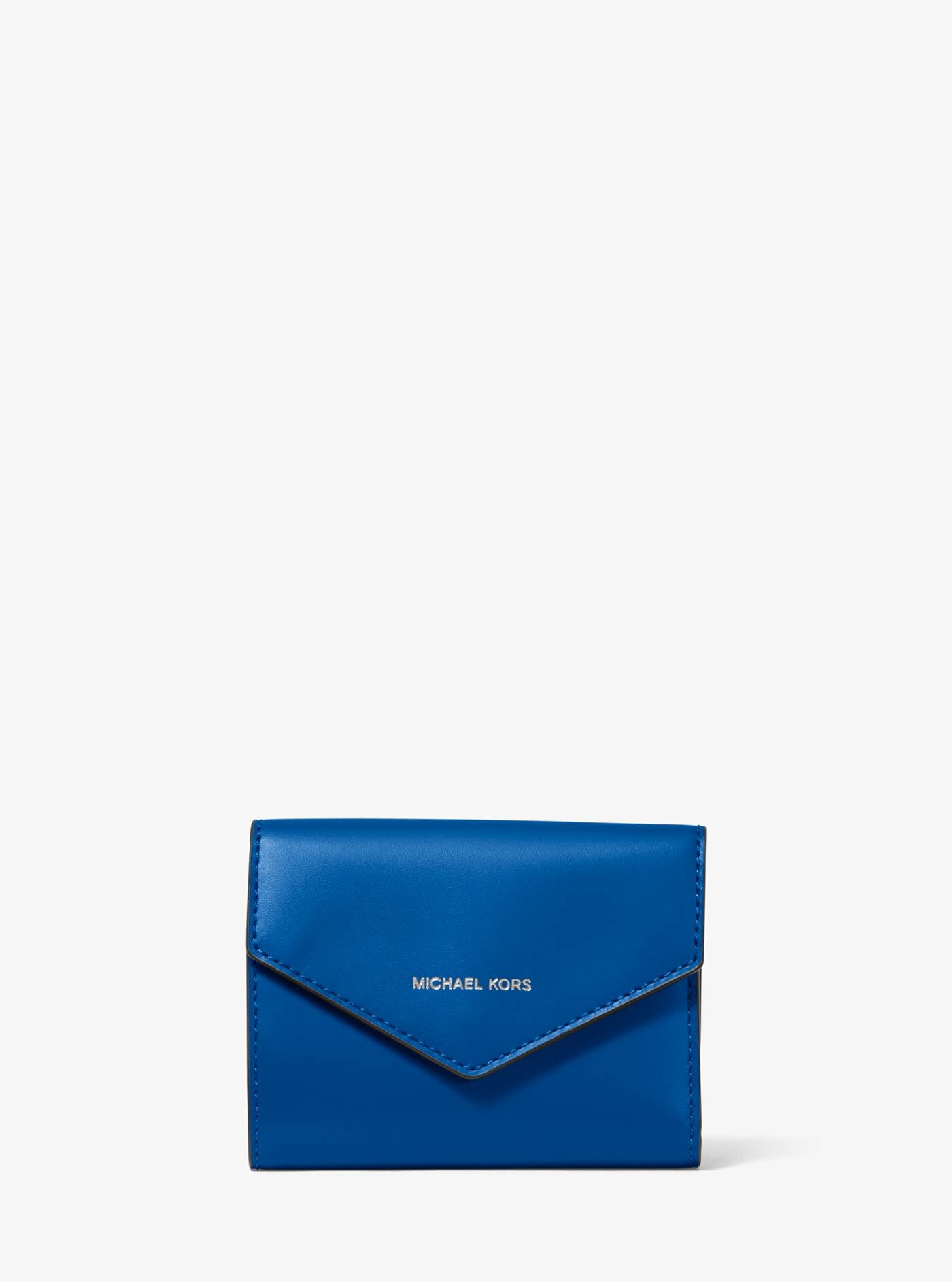 michael kors small blue wallet