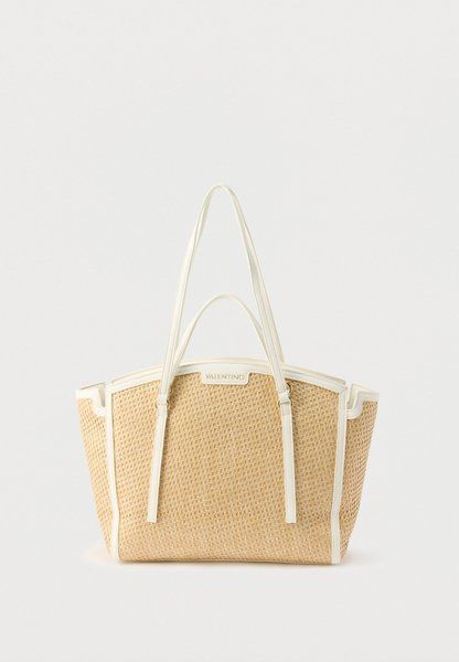 Valentino Bags Demetra Tote Bag Natural / Bianco VBS9R901-669 &mdash; фото 1 из 4