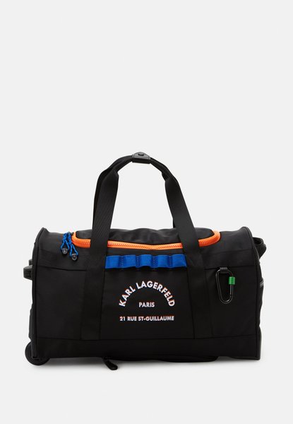 ATHLEISURE UNISEX - Wheeled suitcase BLACK KARL LAGERFELD — Фото, Картинка BAG❤BAG Купить оригинал Украина, Киев, Житомир, Львов, Одесса ❤bag-bag.com.ua