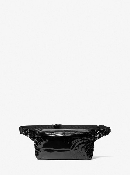 Rae Medium Quilted Patent Sling Pack BLACK MICHAEL KORS — Фото, Картинка BAG❤BAG Купить оригинал Украина, Киев, Житомир, Львов, Одесса ❤bag-bag.com.ua