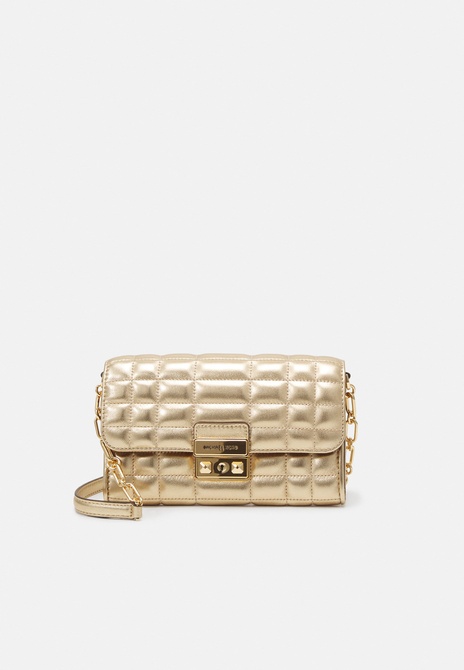 TRIBECA XBODY - Crossbody Bag Pale gold-coloured MICHAEL KORS — Фото, Картинка BAG❤BAG Купить оригинал Украина, Киев, Житомир, Львов, Одесса ❤bag-bag.com.ua