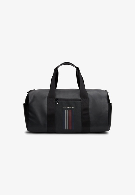 FOUNDATION DUFFLE UNISEX - Weekend Bag BLACK TOMMY HILFIGER — Фото, Картинка BAG❤BAG Придбати оригінал Україна, Київ, Житомир, Львів, Одеса ❤bag-bag.com.ua