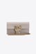 Love Bag Simply Wallet PENGUIN GREY-ANTIQUE GOLD Pinko — 3/4 Фото, Картинка BAG❤BAG Купить оригинал Украина, Киев, Житомир, Львов, Одесса ❤bag-bag.com.ua