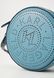KARL LAGERFELD Circle Round Perforated Crossbody Bag Turquoise TURQUOISE A3W30059 &mdash; фото 5 из 6